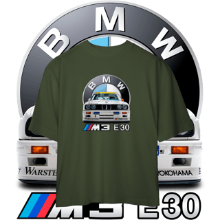 Nome do produto Camiseta Oversized - BMW M3 E30 DTM - STT025