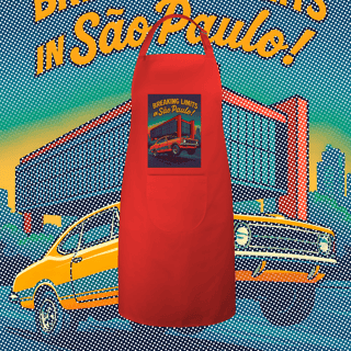 Nome do produto Avental Brim - Breaking Limits in São Paulo - STT006