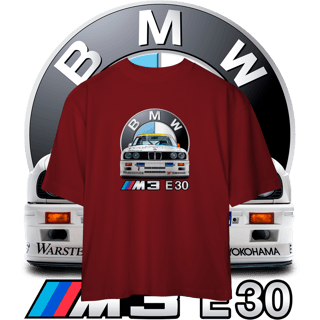 Nome do produto Camiseta Oversized - BMW M3 E30 DTM - STT025