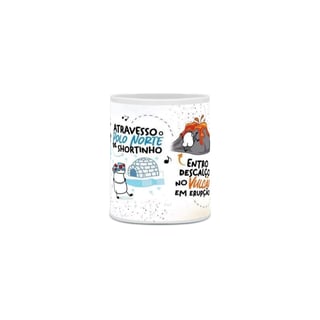 Nome do produto Caneca Por Você eu bebo o mar de Canudinho