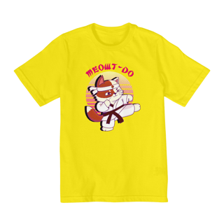 Nome do produto Camiseta Infantil Fun Art Cobra Kai Cat