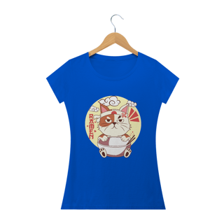 Nome do produto T-shirt Feminina Cat Powered By Ramen