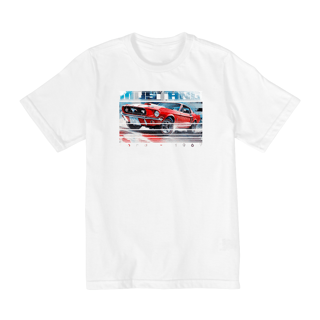 Nome do produto Camiseta Infantil Carro Clássico Ford Mustang