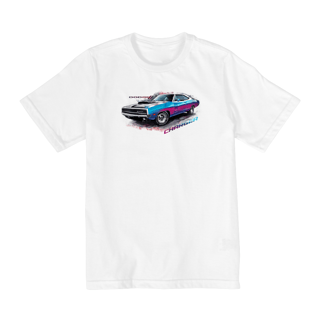 Nome do produto Camiseta Infantil Carro Clássico Dodge Charger