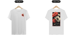 Nome do produto Tshirt Red Glowers Sweet Dreams