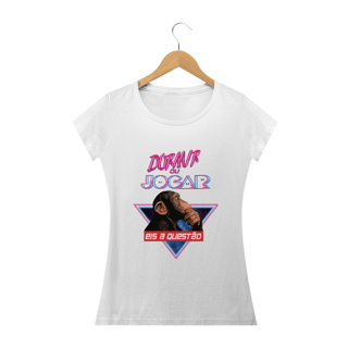 Nome do produto T-shirt Monkey Jogar ou Dormir