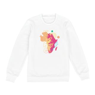 Nome do produto Blusa Moletom Leão África