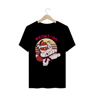 T-Shirt Fun Art Cobra Kai Cat