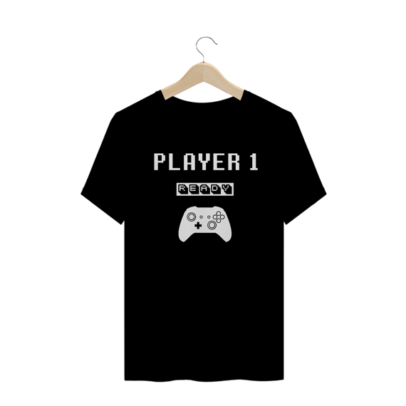 T-Shirt Player 1 Controle Xbox