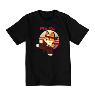 Camiseta Infantil Cobra Kai Dog