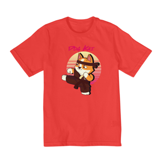 Nome do produto Camiseta Infantil Cobra Kai Dog