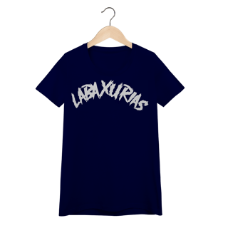 Nome do produto Baby Look Logo Labaxurias Grande Centralizado