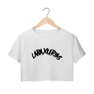 Nome do produto Cropped Logo Labaxurias Grande Centralizado