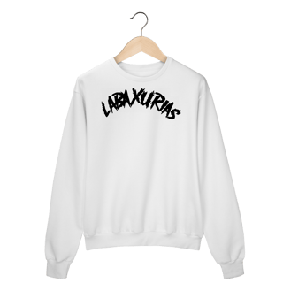 Nome do produto Moletom Fechado Logo Labaxurias Grande Centralizado