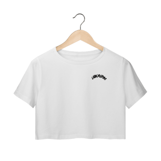 Nome do produto Cropped Logo Labaxurias Pequeno Lateralizado