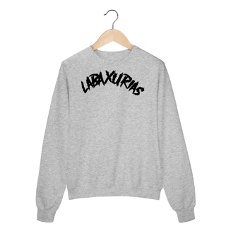 Nome do produto Moletom Fechado Logo Labaxurias Grande Centralizado