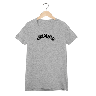 Nome do produto Baby Look Logo Labaxurias Médio Centralizado