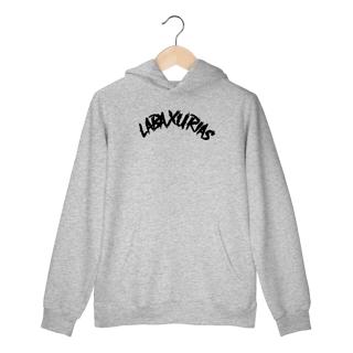 Nome do produto Moletom Canguru Logo Labaxurias Grande Centralizado