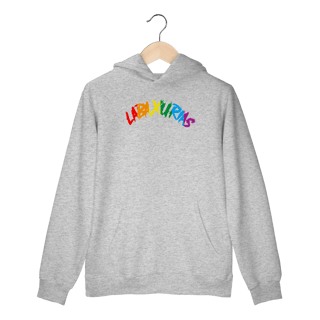 Nome do produto Moletom Canguru Logo Labaxurias Orgulho Grande Centralizado