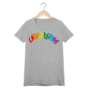 Nome do produto Baby Look Logo Labaxurias Orgulho Grande Centralizado