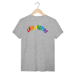 Nome do produto T-Shirt Logo Labaxurias Orgulho Grande Centralizado
