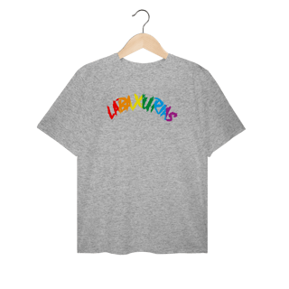 Nome do produto Camiseta Plus Size Logo Labaxurias Orgulho Grande Centralizado