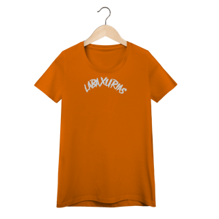 Nome do produto Baby Look Logo Labaxurias Médio Centralizado