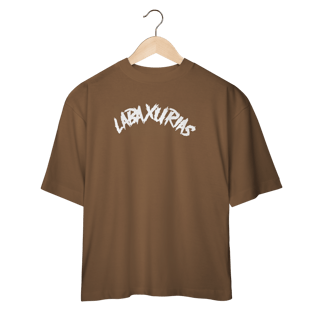 Nome do produto Oversized Logo Labaxurias Grande Centralizado