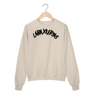 Nome do produto Moletom Fechado Logo Labaxurias Grande Centralizado