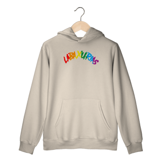 Nome do produto Moletom Canguru Logo Labaxurias Orgulho Grande Centralizado