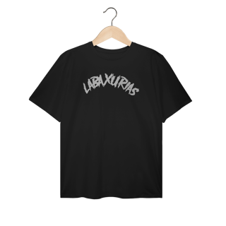 Camiseta Plus Size Logo Labaxurias Grande Centralizado