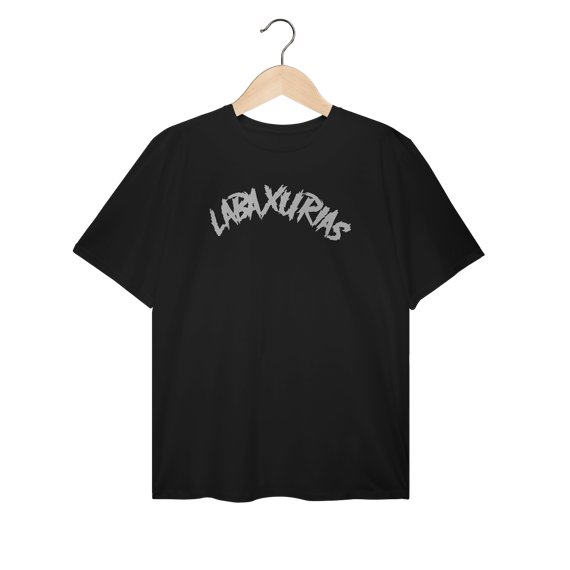 Camiseta Plus Size Logo Labaxurias Grande Centralizado