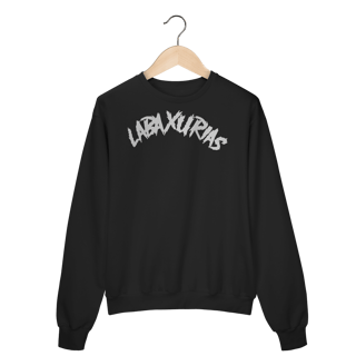 Moletom Fechado Logo Labaxurias Grande Centralizado