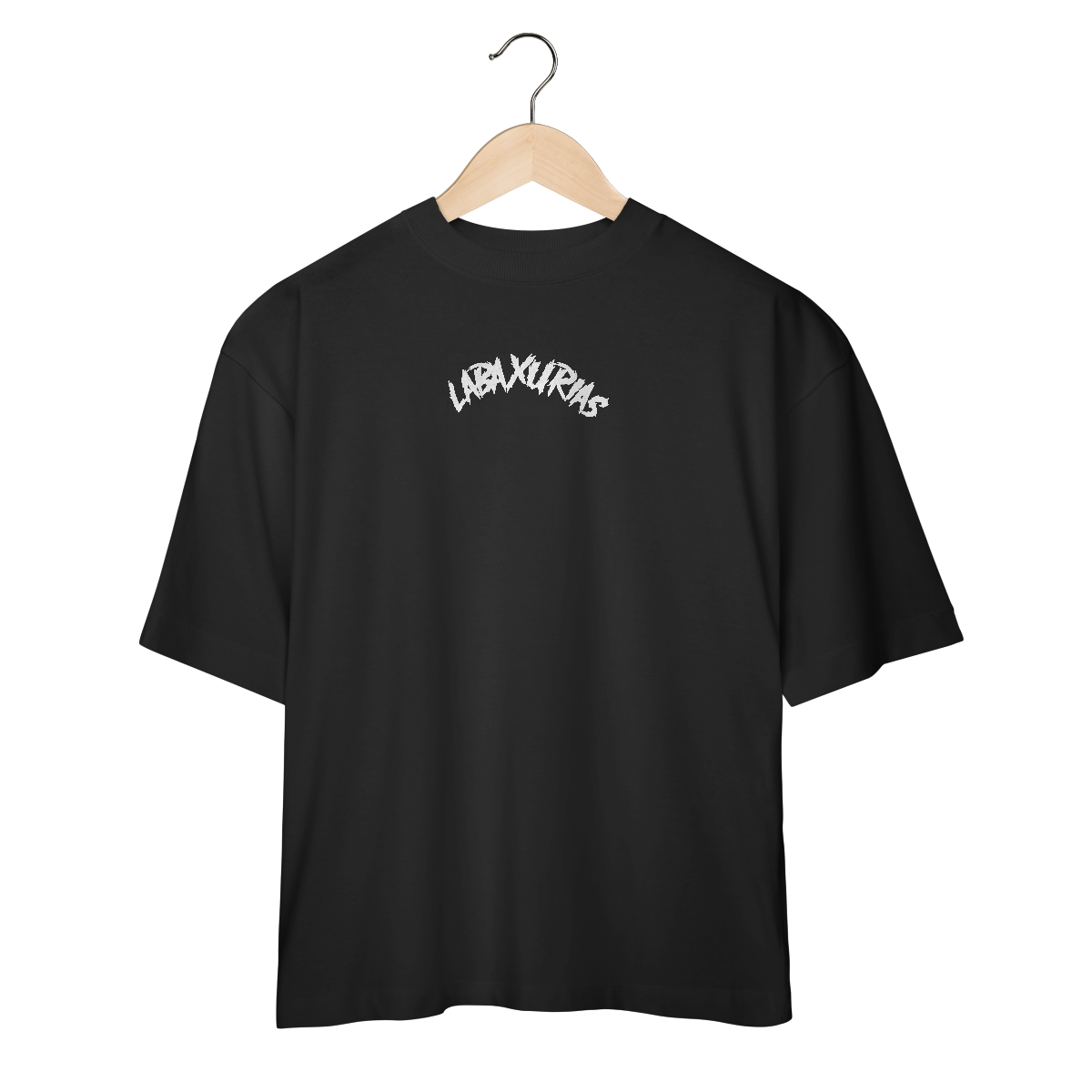 Nome do produto: Oversized Logo Labaxurias Médio Centralizado