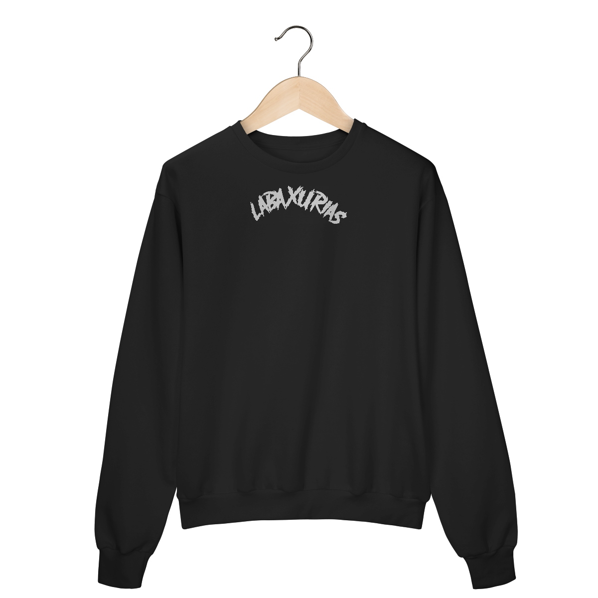 Nome do produto: Moleton Fechado Logo Labaxurias Médio Centralizado