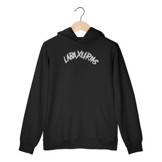 Nome do produto Moletom Canguru Logo Labaxurias Grande Centralizado