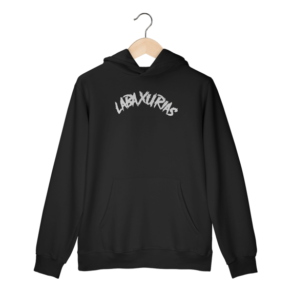 Moletom Canguru Logo Labaxurias Grande Centralizado