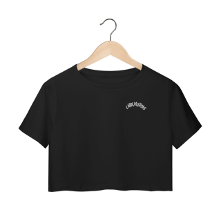 Nome do produto Cropped Logo Labaxurias Pequeno Lateralizado