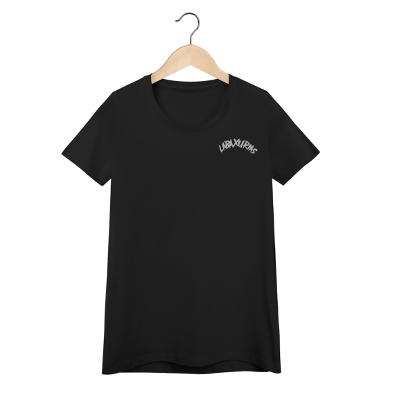 Baby Look Logo Labaxurias Pequeno Lateralizado