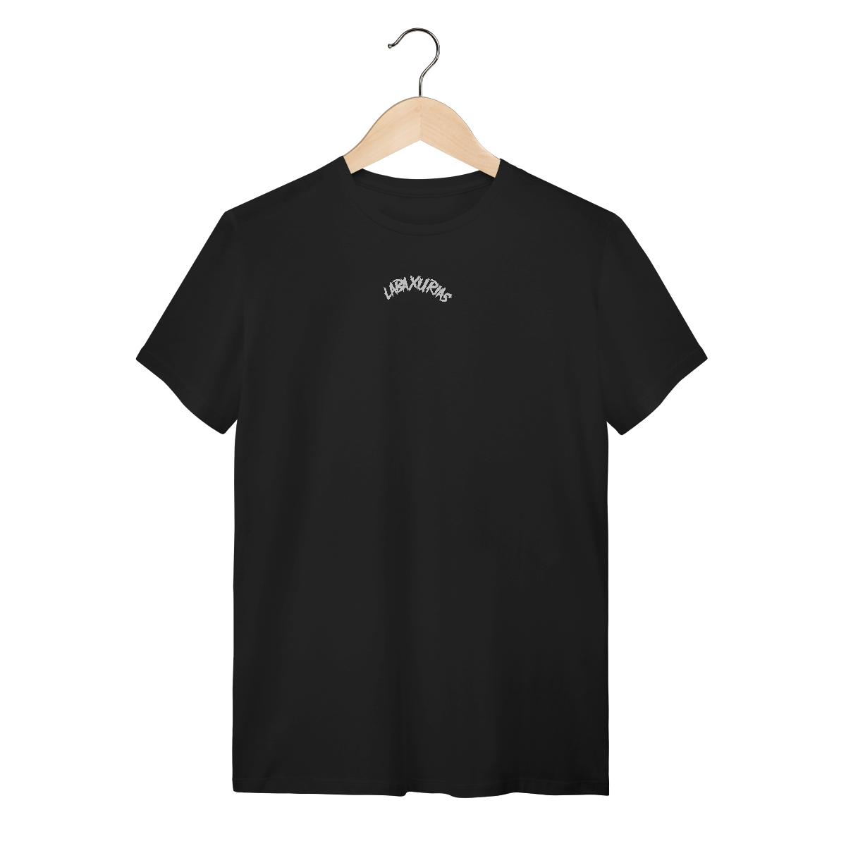 Nome do produto: T-Shirt Logo Labaxurias Pequeno Centralizado