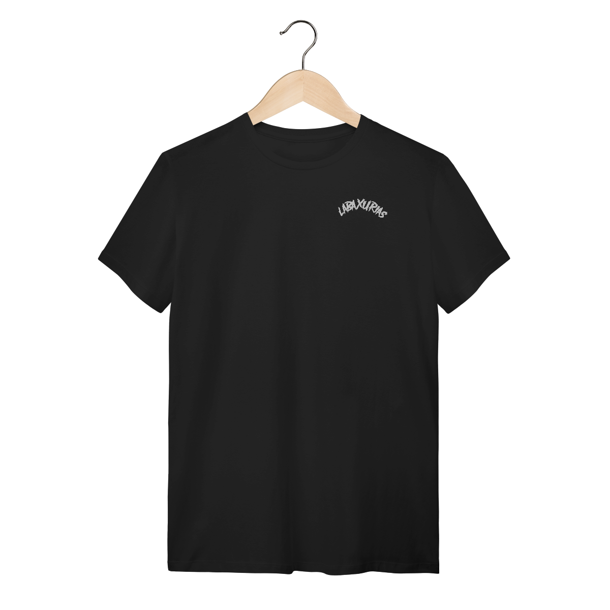 Nome do produto: T-Shirt Logo Labaxurias Pequeno Lateralizado