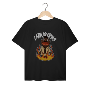 Camiseta Plus Size Pr. Machado Grande Centralizado