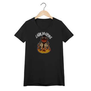 Baby Look Pr. Machado Médio Centralizado