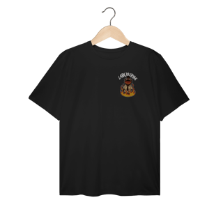 Camiseta Plus Size Pr. Machado Pequeno Lateralizado