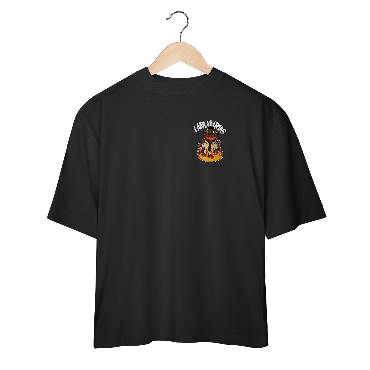 Nome do produto: Oversized Pr. Machado Pequeno Lateralizado