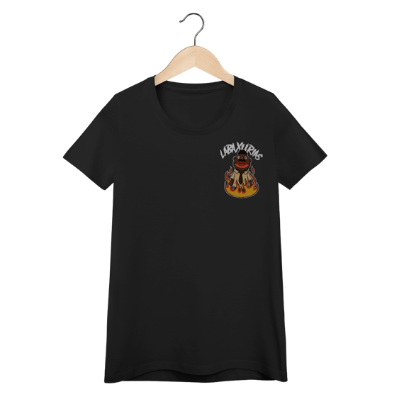 Baby Look Pr. Machado Pequeno Lateralizado