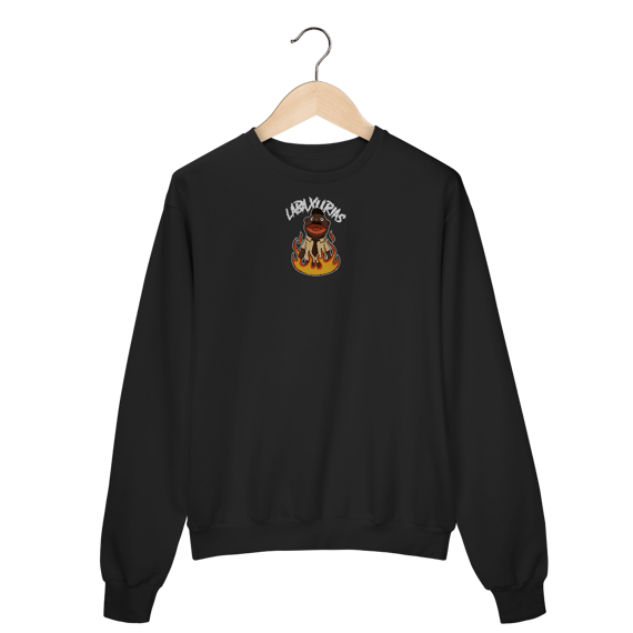 Moletom Fechado Pr. Machado Frente PC - Costas GC