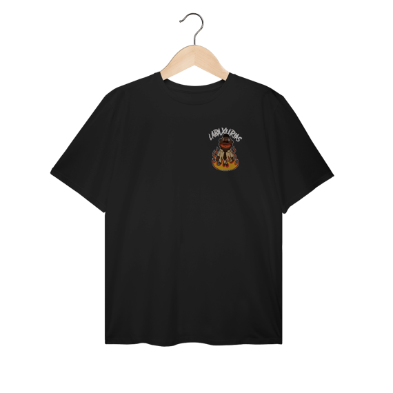 Camiseta Plus Size Pr. Machado Frente PL - Costas GC