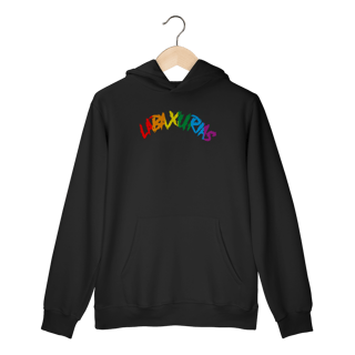 Moletom Canguru Logo Labaxurias Orgulho Grande Centralizado