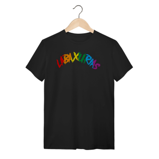 T-Shirt Logo Labaxurias Orgulho Grande Centralizado